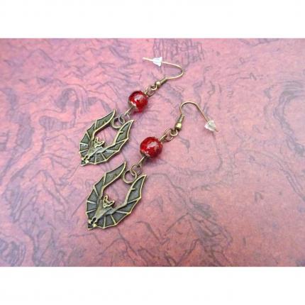 Boucles d oreilles vampires