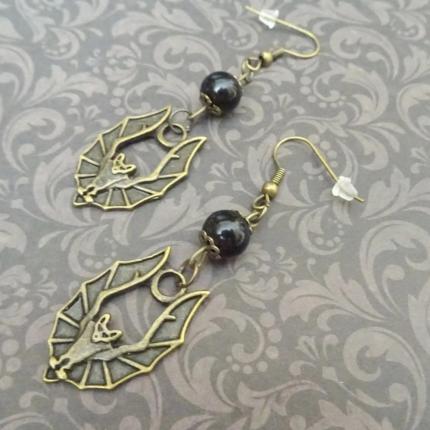 Boucles d oreilles vampire