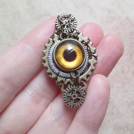 Broche steampunk